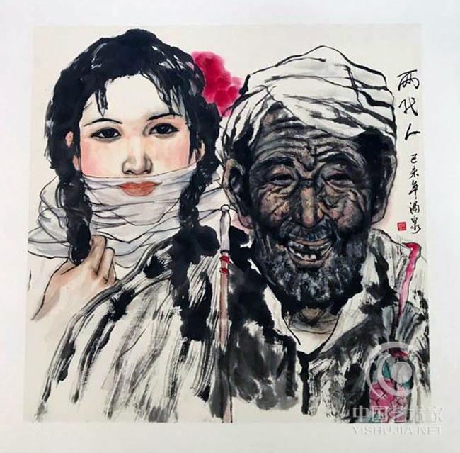 当代著名画家王涌泉作品展在兴城市丽汤温泉度假区举办，国家一级美术师王涌泉、中艺联合书画院辽宁分院